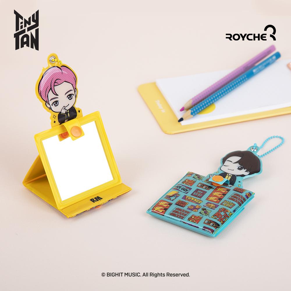 BTS (BangTan Boys) Mini lusterko TinyTAN Butter, oficjalne, oryginalne, autentyczne, K-POP, idol