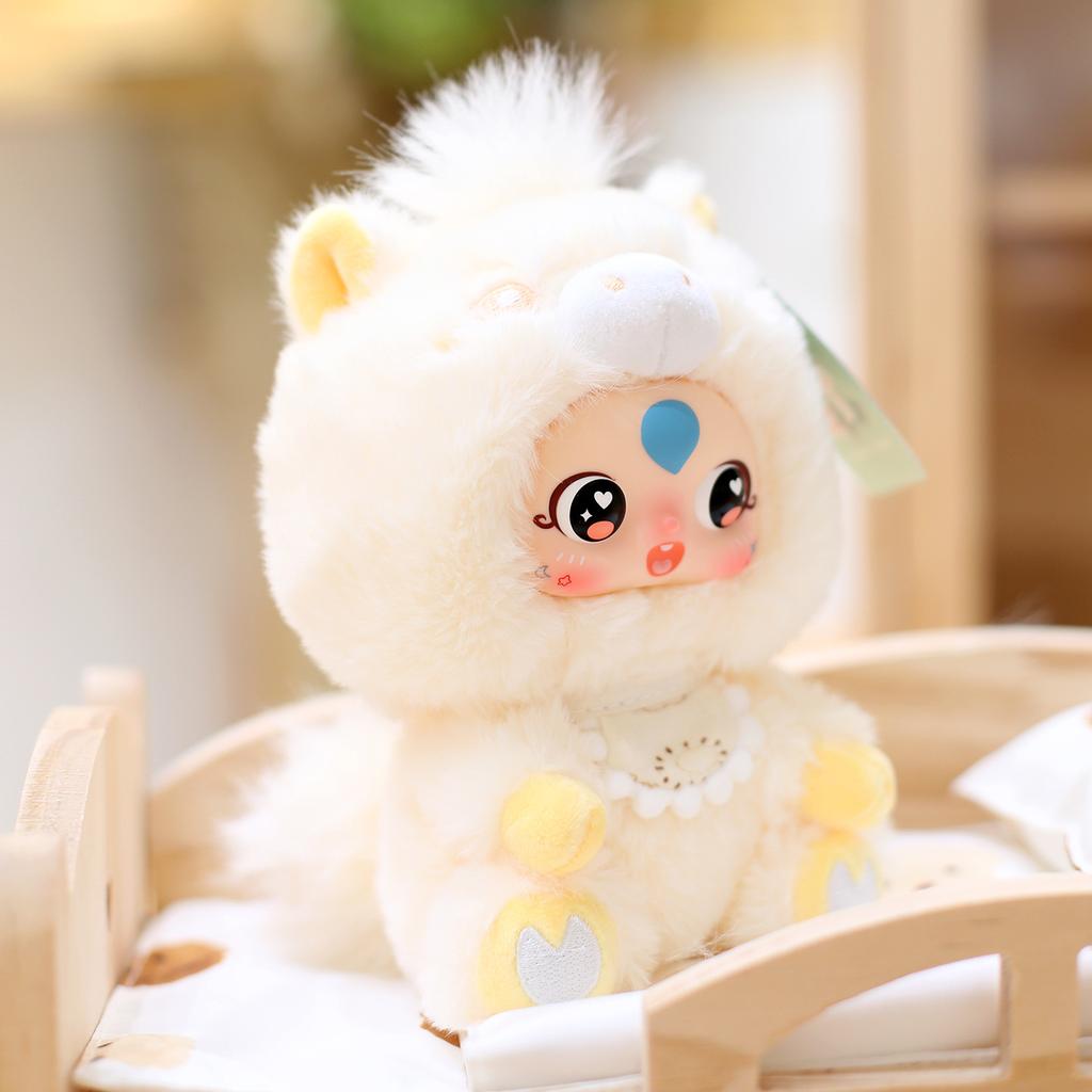 Cute Vinyl Face Doll Year of the Horse Mascot Cute BMW Doll Colored Pony Doll Grab Doll New Year's Gift