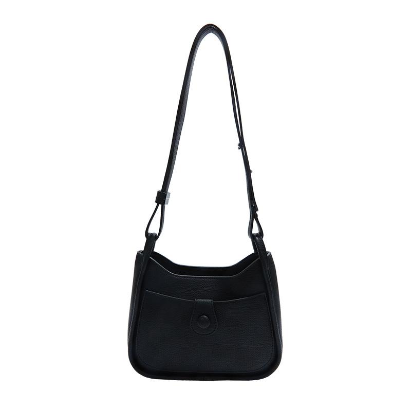 Today's popular small bags women's new trendy fashion messenger bags solid color shoulder armpit bags