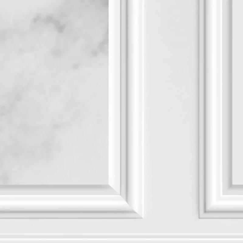 Carta da Parati Murale 3D Personalizzata Stile Europeo Motivo Marmo Bianco Affresco Soggiorno Divano Sfondo TV Carta da Parati Fotografica Per Camera da Letto