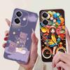 For Oppo A3 4G CPH2669 Funda Popular Painted Soft Silicone Phone Case For Oppo A3X A3 X 5G CPH2681 Back Cover Casing