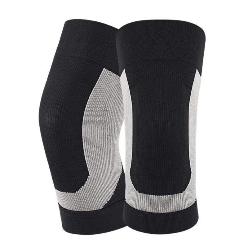 

Pair of Breathable Wrist Supports Knee Pads Polyester and Spandex Ensuring Comfortable in Extended Office Typing M чорний