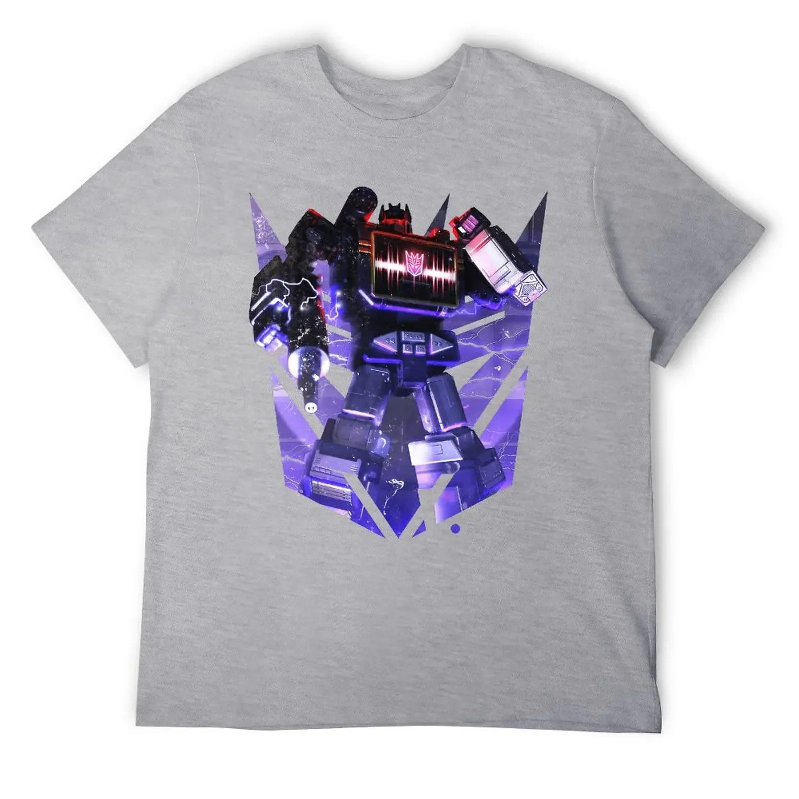 

Black Decepticon Soundwave Wordtee Vintage 13 T-shirt Move Tees Casual Graphic Funny Novelty Home Eur Round Neck Transformer L