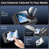 Full Coverage Tempered Glass for Action 5Pro Camera Scratch Resistant and FingerprintProof Screen Film Screen Shield