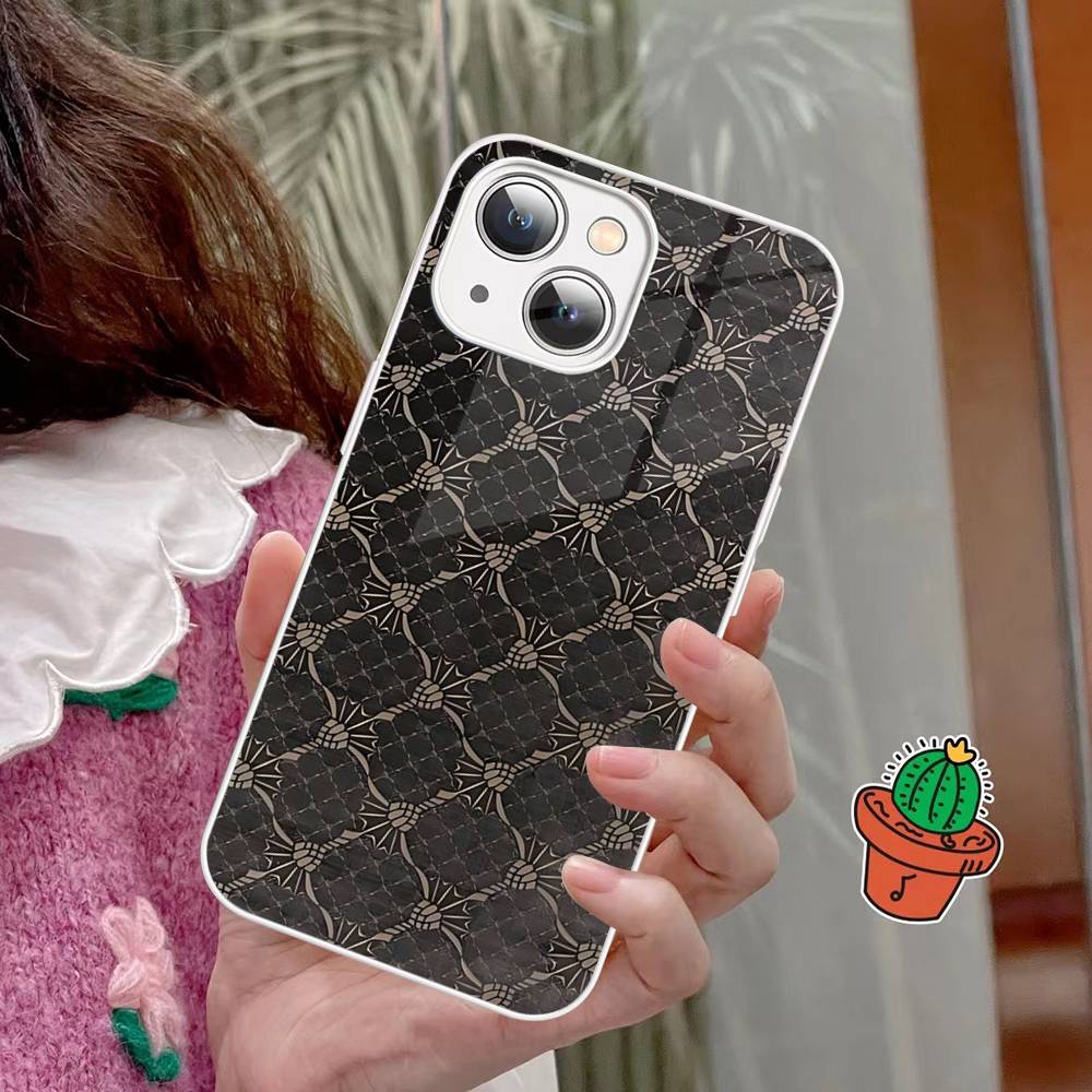 

J-Joops Logo Tempered Glass For Iphone 14 13 12 11 Pro Mini XS MAX 14Plus X XS XR Cover iphone 12 pro