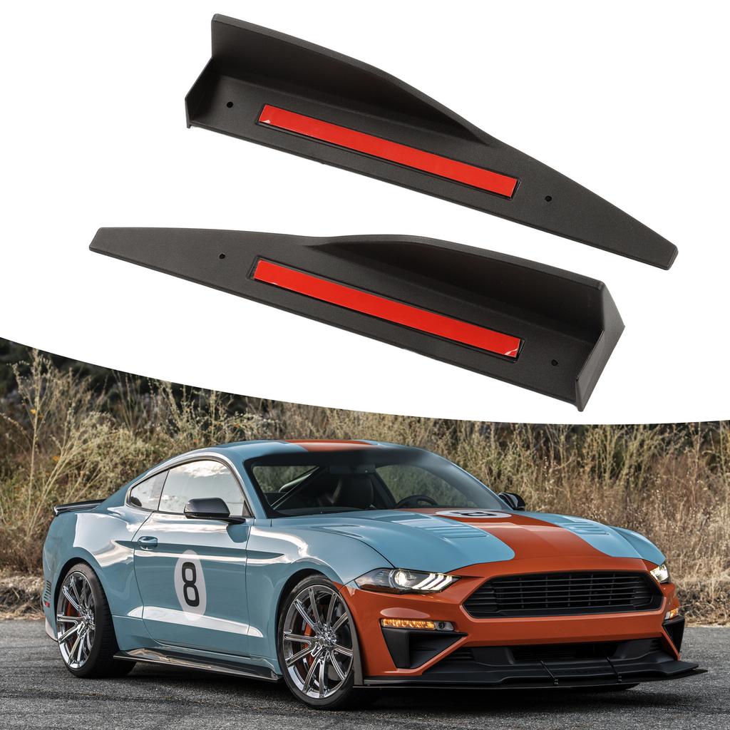2Pcs Car Side Skirt Spoiler Left Right Wing Panel Body Kit Replacement for Ford Mustang Roush 2015‑2019 Car Accessories