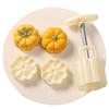 MidAutumn Festival Mooncake Makers Pumpkins Shape Moon Cake Mold Cookie Stamps DIY Hand Press Cookie Dessert Cutters