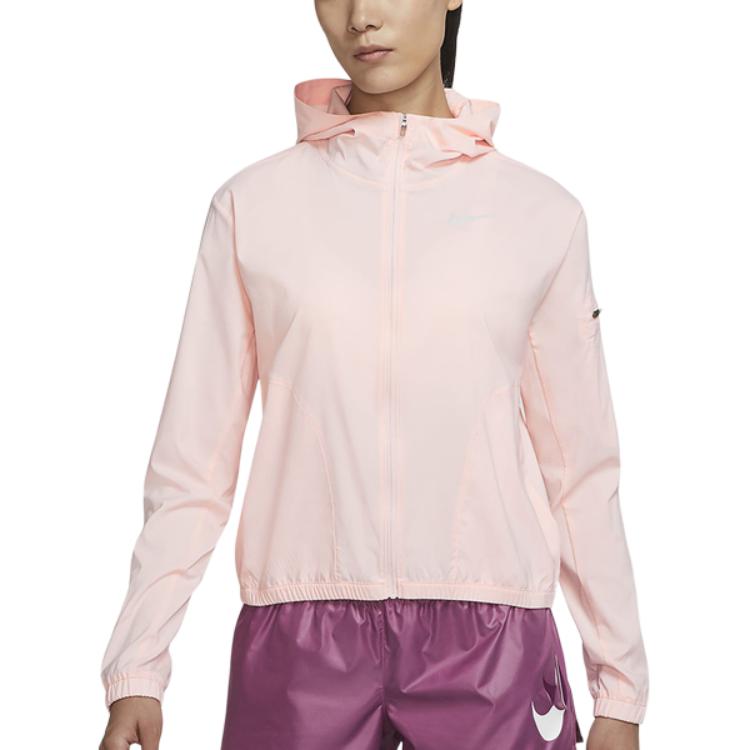 Nike Impossibly Light Women s Runing Hooded Jacket Pink DH1991-611 M