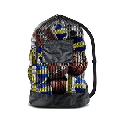 Mesh Drawstring Soccer Ball Bag For Football Basketball Volleyball Rugby Storage