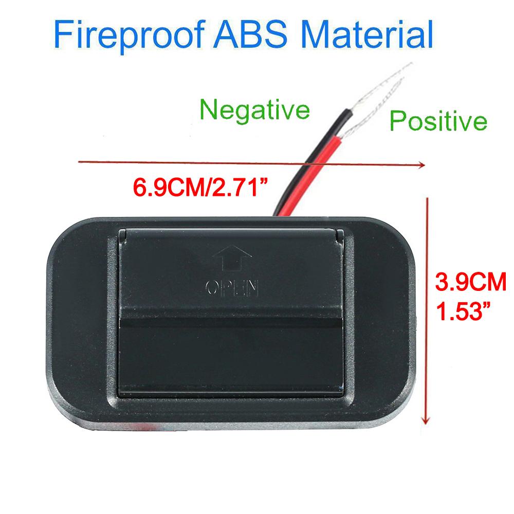 

Двойной USB автомобильный разъем для зарядного устройства 5 В, два порта USB, автомобильный адаптер для зарядного устройства на автобусе, 12 В/24 В, USB-панель питания для морских мотоциклов красный