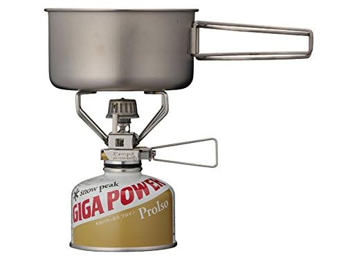 Snow Peak Aluminum Personal Cooker Set (2 Pots, 2 Lids) SCS-020R (with Sticker) - Ideal for Camping, Outdoor Activities, Hiking, and Emergency Prepare