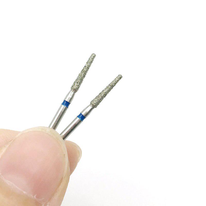 10 bucăți freze dentare cu diamant Burghie freze pentru stomatologie cu diametrul mânerului piesei de mână de mare viteză 1,6 mm Instrumente pentru dentist TF-10