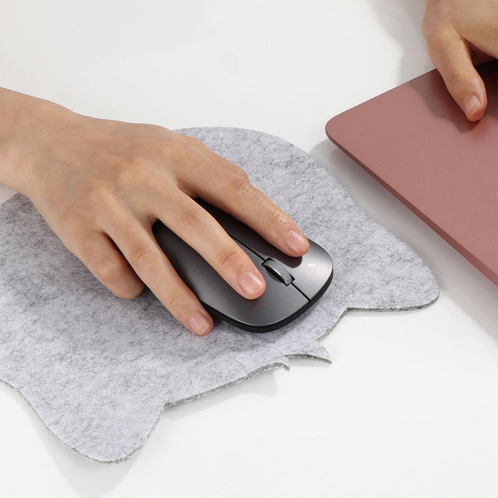 Cat Shaped Thicken Optical Cloth Universal Cute Pad Mouse Mat for Computer Cat Design