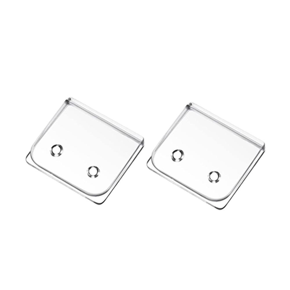 2/4/6/8 Stück Transparenter Vorhangverschlussclip Winddichte Vorhangbefestigungsschnalle Toiletten-Vorhang