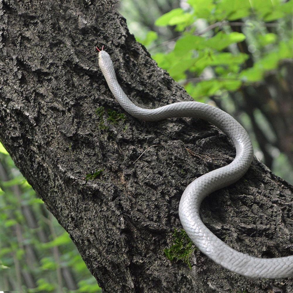 Realistic Simulation Snake S-Shaped Fake Snake Teasing Friends Prank Snake Toy Cosplay Props