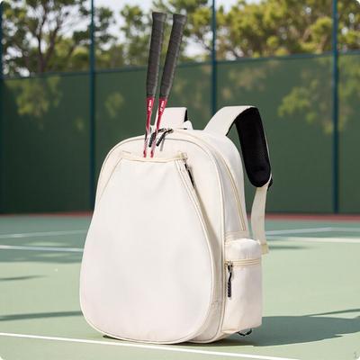 Badminton Racket Bag Structured Backpack MultiCompartment with Pockets for