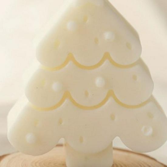Creative Painted Santa Claus Christmas Tree Desktop Ornament чистый белый