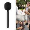 Handheld Microphone Adapter Holder for Outdoor Interviews and Broadcasts for Wireless GO Microphones For MIC1/MIC2
