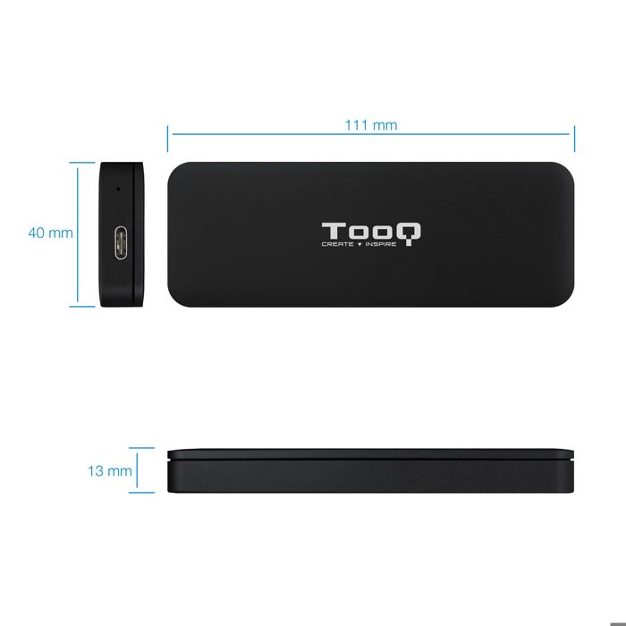 Protection Disque Dur - TooQ - TQE-2280B - SSD M.2 - Garantie 2 Ans - Livraison Rapide En France