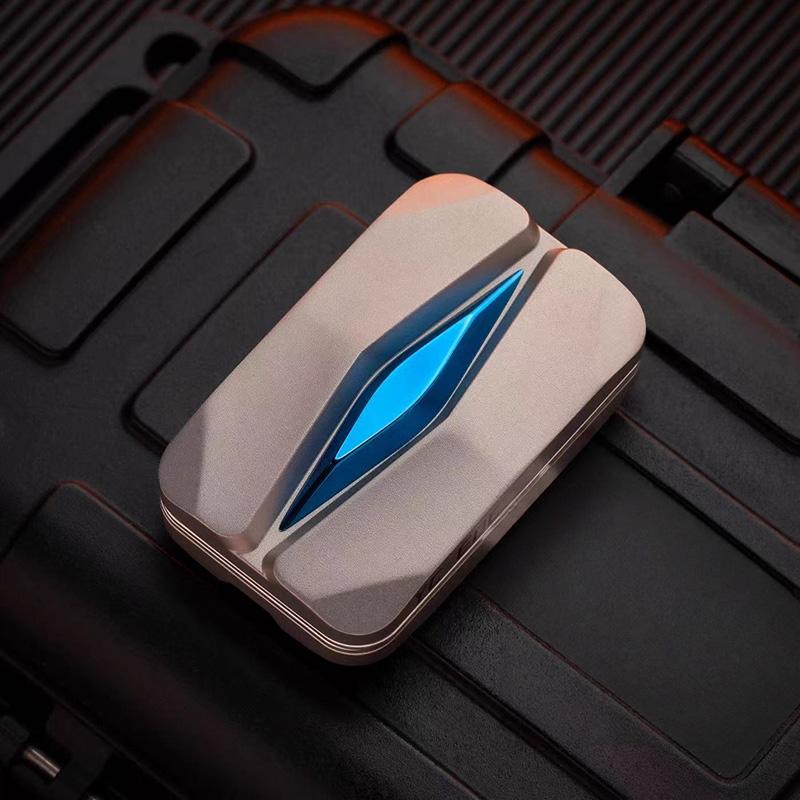 Empty Mountain Unlimited Push Slider EDC Fidgets Slider Metal Cool Fidget Toys ADHD ToyStress Relief Gadget for Adults