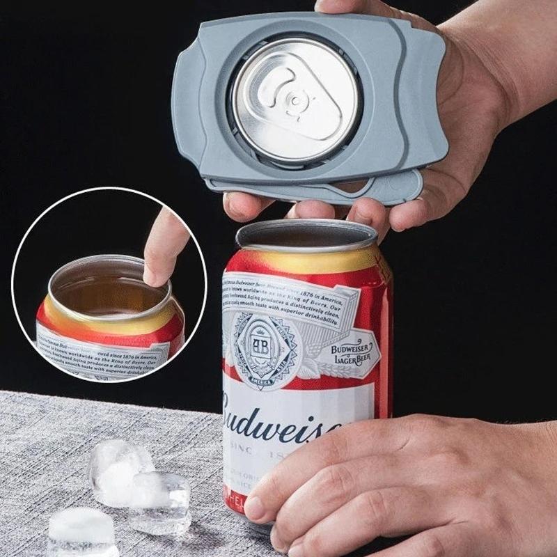 Multi-Functional Can Opener Portable Beer Bottle Opener Soda Tab Lifter