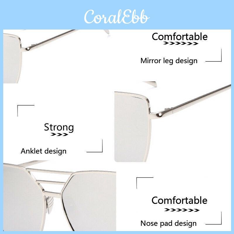 Fashion Women Aviator Steampunk Sunglasses Featuring Retro Mirror Lens And Classic Style
