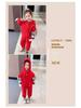 Trendy Girls' Cartoon Sweatshirt and Pants Set - Casual and Sporty Two-Piece Outfit