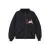 Wings MA-1 Logo Stampa Caldo Cerniera Casuale Bomber Giacca Uomo Giacche Nero AV2599-010
