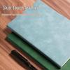A5 Leather Cover Notebook - Minimalist Planner for University Students