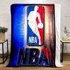 NBA Basketball Logo Design Blanket Flannel blanket for bedroom, living room, sofa, and nap sofas.