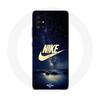Maniacase Case for Samsung Galaxy A51 4G Nike Logo Golden Starry Night