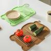 Draining Design Dish Drying Mat Non-Slip Base Heat Resistant Trivet  Kitchen Use