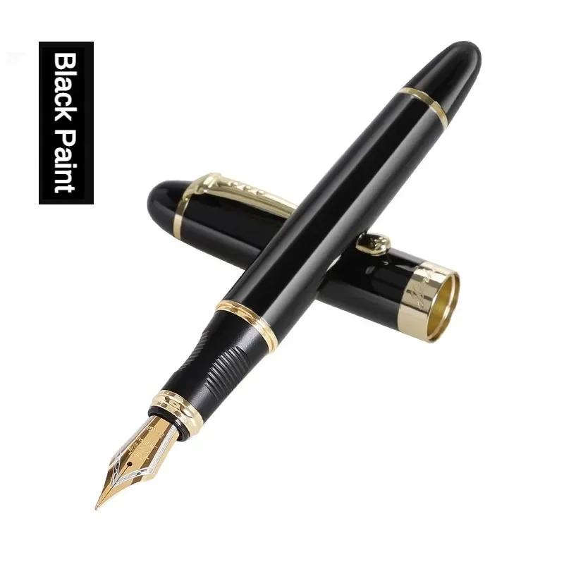 Jinhao X450 Fountain Pen Iraurita Nib Full Metal Golden Clip Luxury Pens Student Gift Stationery Office School Supplies