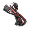 Universal Wiring Harness Kit with LED Working Lamp for 1224V Cars Foglight Light Bar