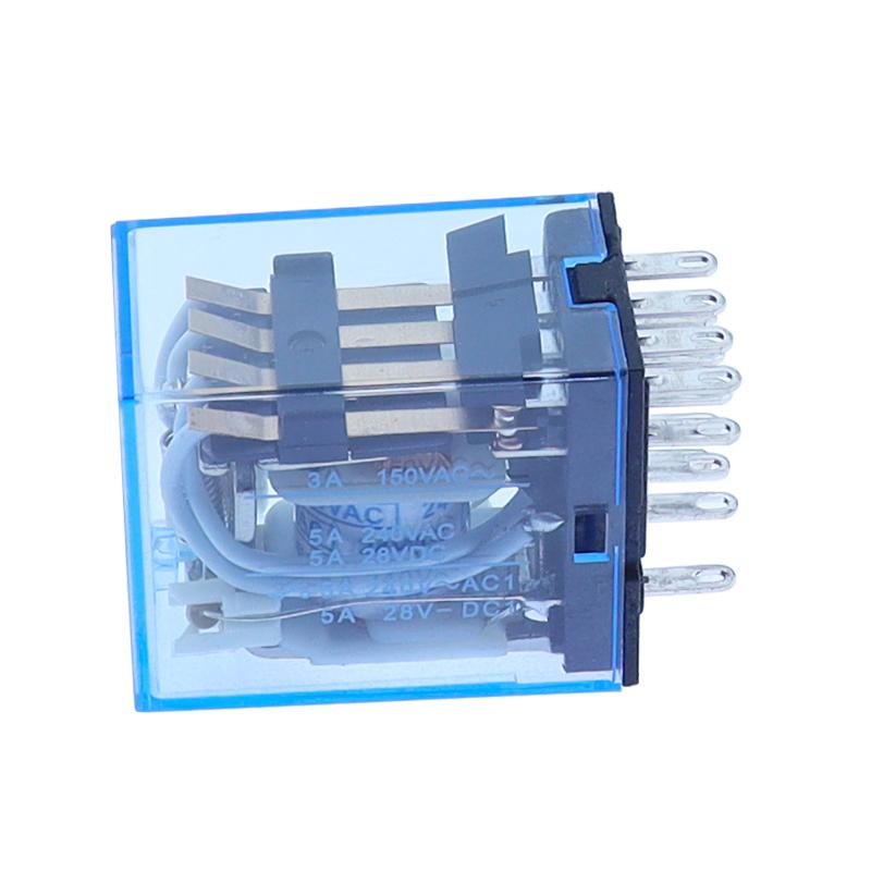 1PCS MY4 General Purpose Relay 4pdt,14pins Relais DC 12V/ 24V /110V 220V Relay MY4 Switch