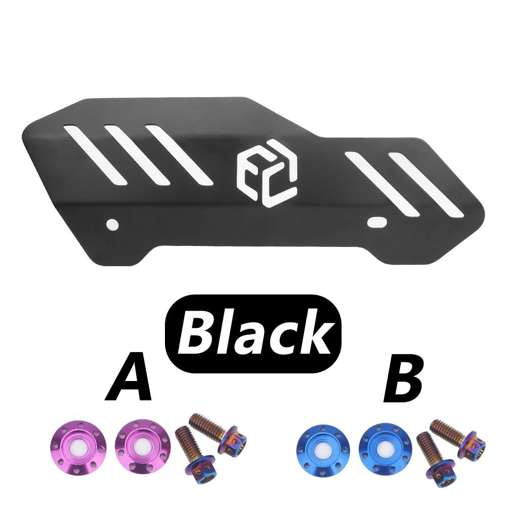 For SYM Sanyang Husky Adv 150 Mmbcu NAGA 155 150 DRG 158 Motorcycle Exhaust Pipe Protector Heat Shield Cover Black A