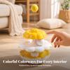 Interactive Cat Toy Flower-Shaped Tumbler Enrichment