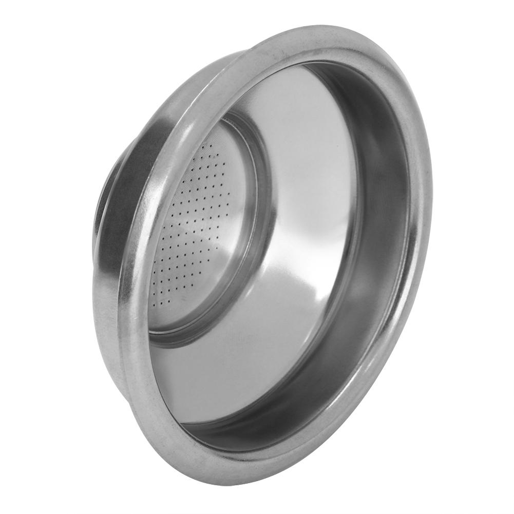 58mm Double Layers Single Double Doses Filter Basket Semi Automatic Coffee Machine Bottomless