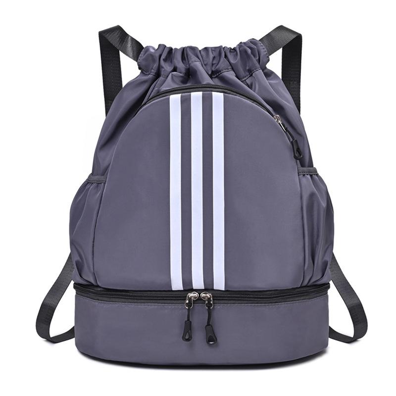 

Универсальная портативная мужская и женская сумка для развлечений, обувь, багажная сумка, сумка большой вместимости для плавания и фитнеса серый