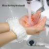 Water-Absorbent Cuff: Face Wash, Toothbrush, Hand Wash - Sweat-Wicking, Moisture-Proof Arm Protector