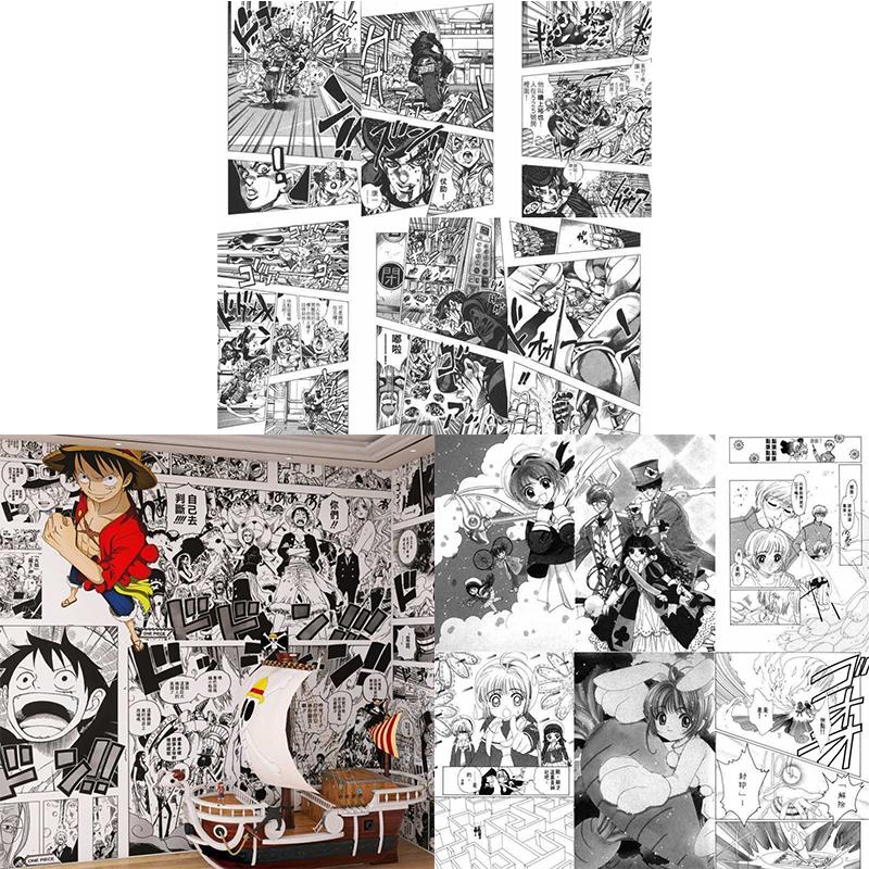 buy japanese popular anime 21x30cm self adhesive wall stickers anime wallpaper print anime stickers teen room decoration at affordable prices free shipping real reviews with photos joom
