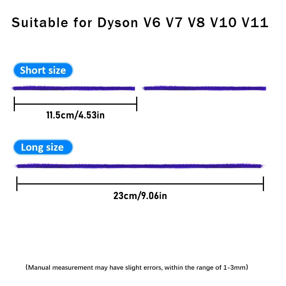 For Dyson Vacuum Cleaner Accessories HEPA Filter Brush Head For Dyson V6 V7 V8 V10 V11 V12 V15 DC Series Wand Handle Roller Dsting Brush