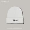 Unisex Winter Knitted Wool Hat: Fashionable Korean Hip-Hop Style, Warm, Thick, Versatile.