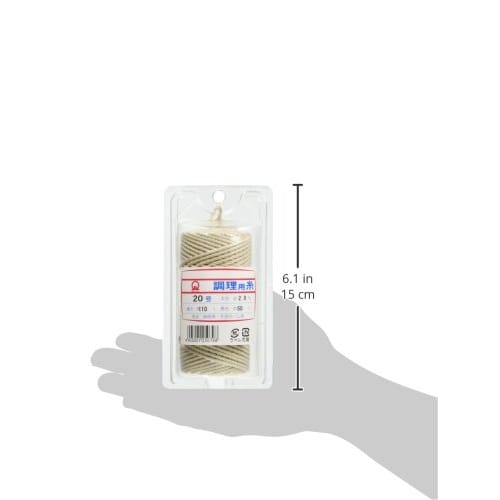 Ohashi Metal Cooking Thread, No. 20, Thick (V-Pack Type, 110g), Cotton, Japan, CTY0320