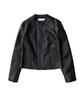Lady Volume 9073 Vegan Lether Jumper_Black