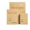 Kraft Paper Ruled Notebook 16K Draft and Work Manual