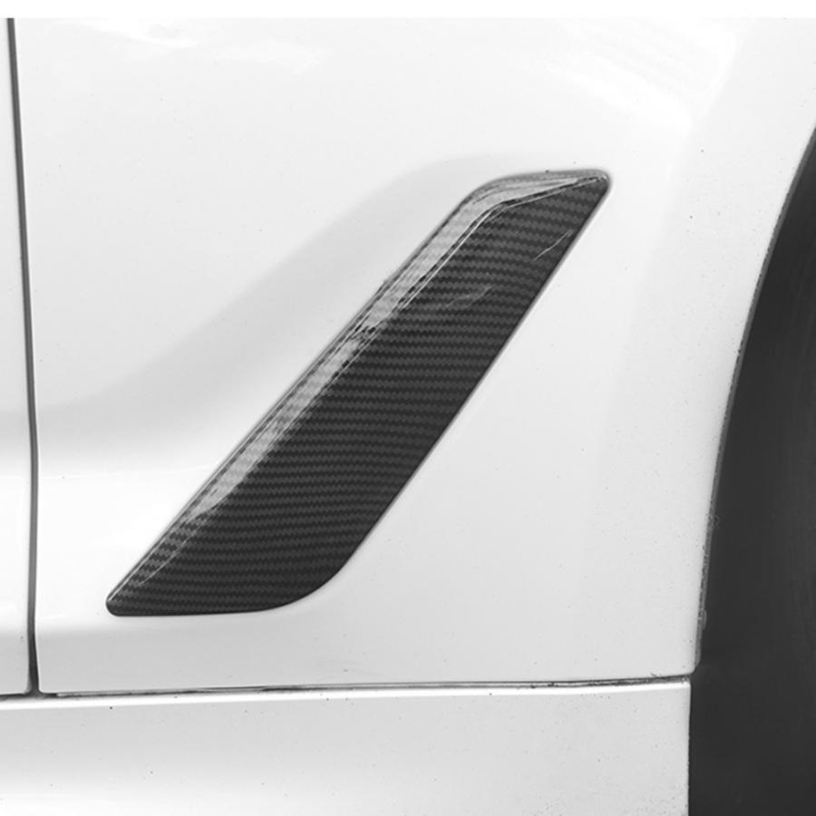 For 2017 2018 BMW 5 Series G30 Vents Decorative Cover Trim Carbon Fiber Style