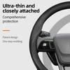 For Lincoln Z MKZ MKT MKC MKX MKS Navigator Aviator Nautilus Corsair Continental Leather Breathable Car Steering Wheel Cover