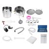 304 Stainless Steel Distiller Moonshine Still Alcohol Mashine Home DIY Brewery Whisky Water Wine Brewing Kit Wine Making Boiler 11L
