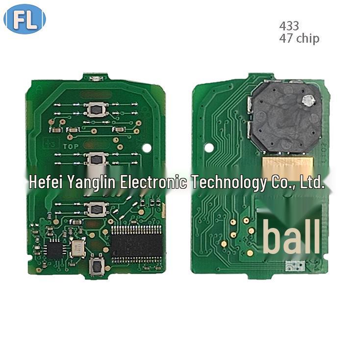 Smart Key for Honda Sedan 3+1 Button 433MHz 47 Chip FCC: ACJ932HK1210A